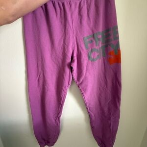 Free City Purple Sweatpants